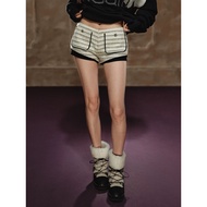 AGAM XIAO XIANG LOW-RISE SHORTS