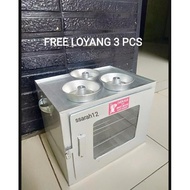 Terbaru Oven Tangkring kompor / Oven mini / oven kue GRATIS Loyang