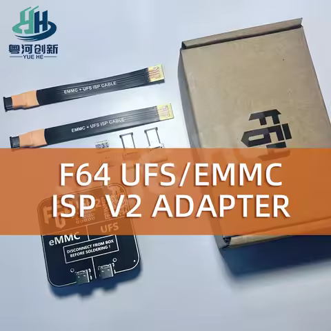 New F64 UFS EMMC ISP V2 Adapter Professional Mobile Phone Repair Tool for Data Recovery and Flash Pr