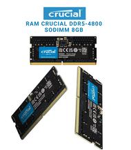 Crucial RAM NOTEBOOK (CT8G48C40S5) : 8GB DDR5-4800 SO-DIMM CL40 1.1V ( แรมโน้ตบุ๊ค ) Warranty:Limited Lifetime Warranty BY Sis #CT8G48C40S5