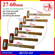 H070-00 27mm TO 60mm HUNTER YELLOW TRANSPARENT BUMPING HAMMER MADE IN GERMANY