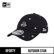 New Era 9FORTY Unstructured Outdoor Star Black Adjustable Cap