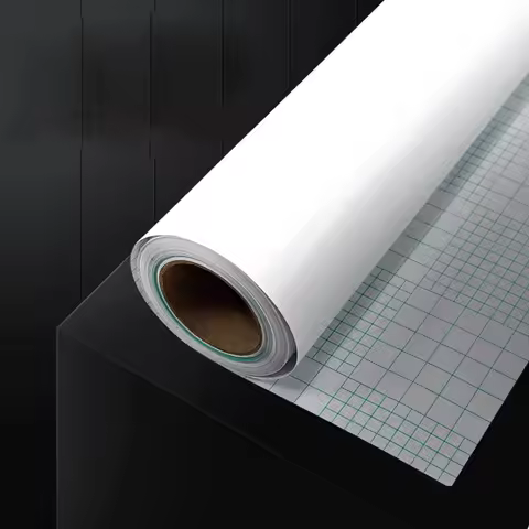 0.635X20M One Roll Cross Patterned Film Cold Mounting Studio Decorative Painting Protective Film