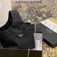 Fashion 直銷 New Product P Triangle Logo Clutch Basket Mini Large Capacity Nylon Luxury Handbag Crossb