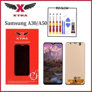 XTRA หน้าจอ LCD Samsung A30/A50งานแท้ อะไหล่มือถือ Lcd Screen Display จอ + ทัช For ซัมซุง A30/A50 แถ