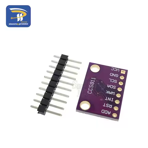Gas Sensor Carbon Dioxide Detection Sensor Module CCS811 CO2 eCO2 TVOC Air Quality Detecting I2C Out