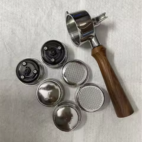 51mm Double Mouthed Coffee Portafilter For Homix/Gypas/Hibrew h11/Oster/Phico Coffee Machine Stainle