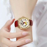 Disney Mickey Watch, Pointer Roman Numeral Display Number Luminous Belt Quartz Watch