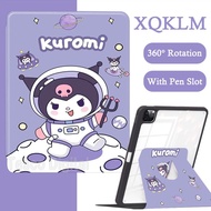 For Samsung Galaxy Tab S6 Lite (2024) 10.4 inch  New Cute Cartoon Acrylic 360 Rotation Tablet Case S