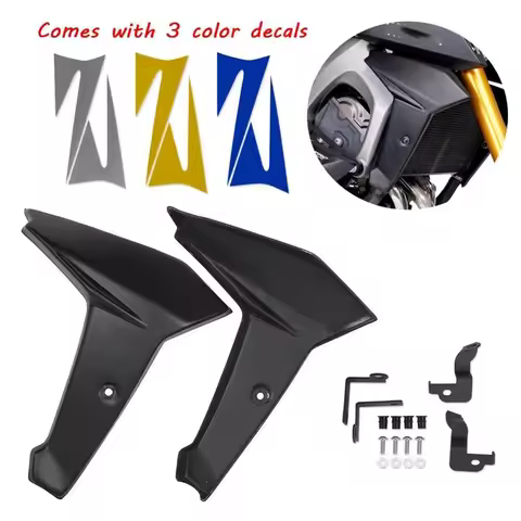 Motorcycle Radiator Side Panel Protector Cover Fairing for Yamaha MT09 FZ09 FJ09 MT09 FZ-09 FJ-09 20