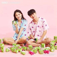 韓國SPAO X 小新朱古力餅主角䲔魚仔短袖睡衣套裝