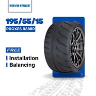 [Free Installation] 195/55/15 Toyo Tires Proxes R888R (Year 2025) New Tyre Tire Tayar
