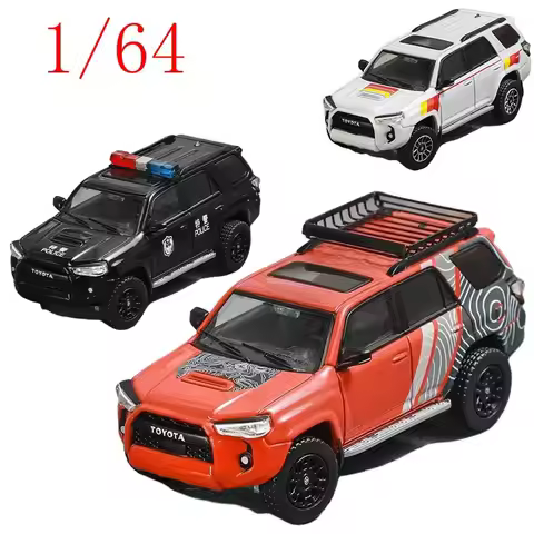GCD Diecast 1/64 Scale Toyota 4Runner Alloy Car Model Toys for Boys Gift Toys for Kids 2 To 4 Years 