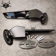 กระจกมองข้างมอเตอร์ไซค์กระจกมองหลังสำหรับ Honda CBR 650R 650F VFR 400 750 800 VTR1000F
