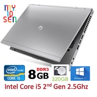 HP 8460 I5 4GB/8GB RAM 320GB WIN 10 PRO BAG Elitebook Used Refurbished Laptop