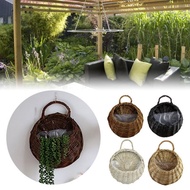 Mini rattan wall Pot, diameter 12cm