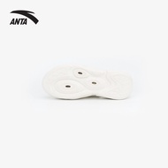 ANTA Men C37 SLIDES Slippers-White/Black