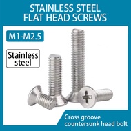 304 Stainless Steel Phillips Countersunk Head Micro Screw Glasses Screw Stainless Steel Flat Head Sc
