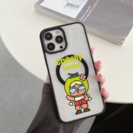 Coconut Crybaby Lovely Magnetic phone Casing For iphone 16 15pro 14 13 12