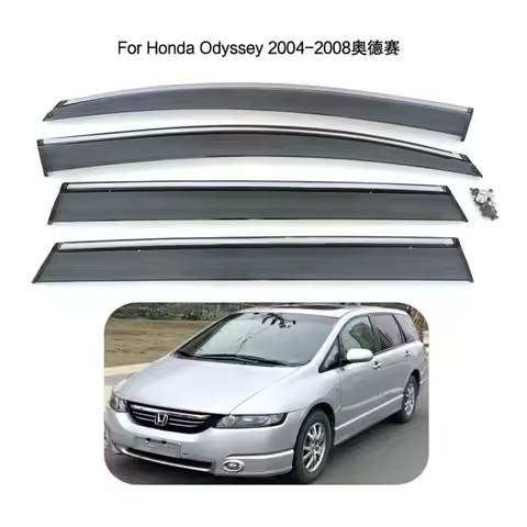 For Honda Odyssey 2004-2008 Window Visor Rain Exterior Part Body Kit Accessories
