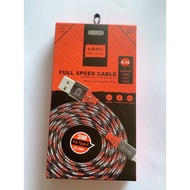 BYZ 090T Data Cable Type C Head / 3m Umbrella Cord 2,1A