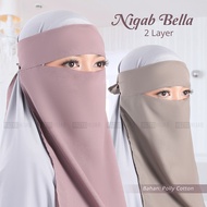 Bella veil/Niqab 2 layers