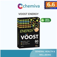[Fast Shipping] VOOST Energy Effervescent Vitamin Supplement (Support Energy Production) (Vegan-frie