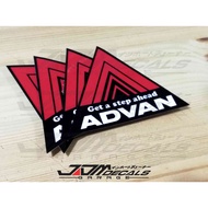 Advan Triangle Sticker