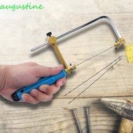 AUGUSTINE Saw Bow, Mini Spiral Frame U-shape Jig Saw, Spiral Blades tool Professional Adjustablel Frame Sawbow Jewelry