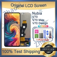 Original Nubia V70 V70 Max V70 Design LCD Screen Replacement