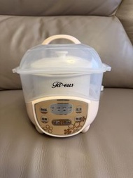 蒸燉鍋Fa-ous Electric Stew Pot with Timer and Keep Warm Function
