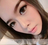 คอนแทคเลนส์ รุ่น Sapphire/Frong/Pearl/Naomi/Dearly สีเทา/ตาล Gray/Brown มีค่าสายตา (0.00)