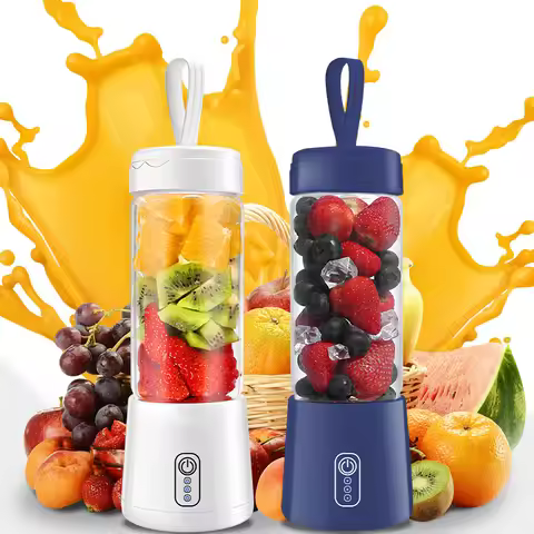 Personal Smoothie Maker: Portable, USB Rechargeable, One-Trick Blending, Perfect for Protein Shakes 