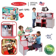 (ของแท้ USA) ชุดของเล่นครัว ขายอาหาร ฟรี อุปกรณ์ 1895 บาท Diner Kitchen Melissa & Doug ขายของ ใหญ่มา