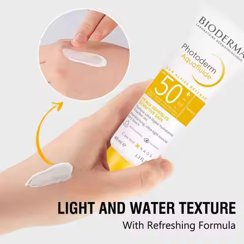 BIODERMA Whitening Sunscreen SPF90+ UV Protection Moisturizing Sunblock For Face Body Thighs Non-Gre