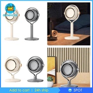 [Almencla1] Portable Fan USB Desk Fan Circulator Fan 3 Speeds Multifunctional Personal Fan Desktop Fan for Table Desktop Travel Beach