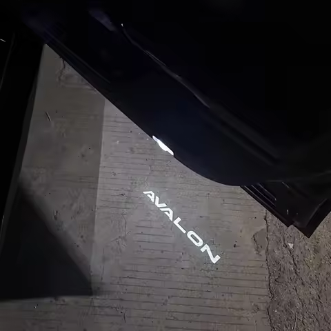 2pcs AVALON Door Light AVALON Ghost Shadow Light Door Courtesy Light Fit For Toyota AVALON Car Styin