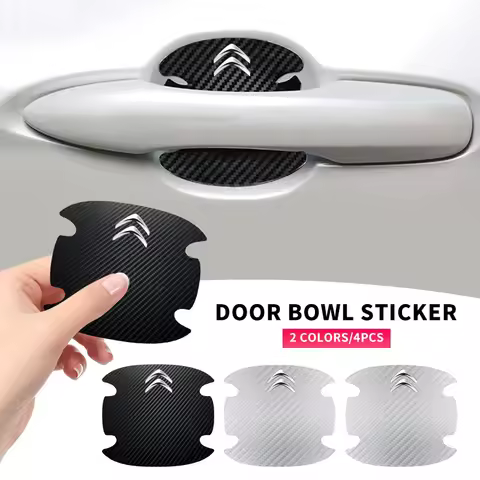 Anti-scratch Car Door Bowl Stickers Protective Accessories For Citroen C3 C5 AIRCROSS C5X C4 Cactus