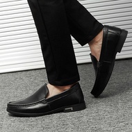 Leather men shoes OEM nd formal casual mens moccasins loafers soft breathable slip-on boat shoes