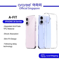[Official Araree SG] A-Fit iPhone 15/16 Series Clear Protection Phone Case