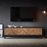 CASSIS Industrial Solid Wood TV Console