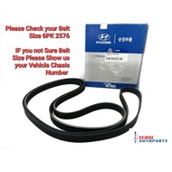 FAN BELT 6PK 2576 = Sorento XM 2.4 (2011-2012) #252122G100