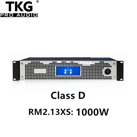 TKG RM2.9XS 1000watt 1000W 2U 2 channel class D stage performance power dj amplifier 1000 watt