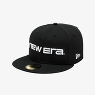 [Official]  New Era 5950 NE PRIMARY BASIC LOGO BLACK  CAP