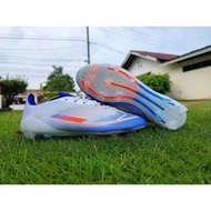 F50 Elite FG Soccer Shoes - White Solar Red Lucid Blue