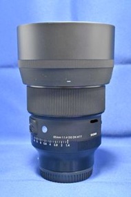 SOLD）Sigma 85mm F1.4 DG DN for Sony FE 新設計 無反版本 F1.4大光圈 淺景深 人像一流 A7 A7R A7C A9 A1