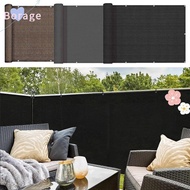 BORRAONE Sun Shading Sails, Waterproof 3/5/6M Balcony Shade Cloth, Multi-functional Fence Patio Prot