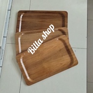 Wooden flag-raising tray tray base tray