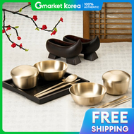 ชุดเครื่องครัวเซรามิกเกาหลี Yugi รุ่น Yeonyeop สำหรับ 2 ที่ ประกอบด้วยจานชาม 2 ชุด + ตะเกียบ 2 คู่ +