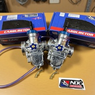 NLK Carburetor Vortex CVR 28mm 30mm 32mm 34mm 35mm 36mm Bulat Slide Circle Copper Adjustable Powerje